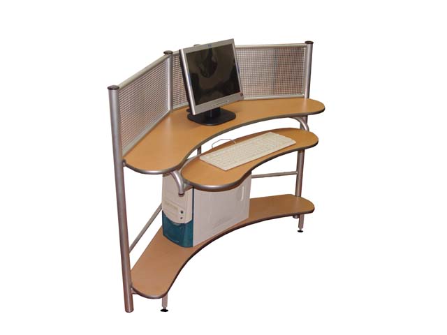 Mesa PC Eco 100 x 60 cm - 2 caj