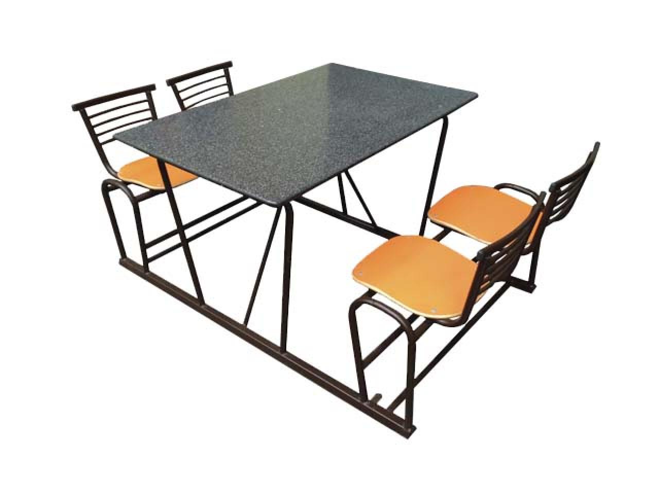 mesa-kubo-190-x-120-cm-cubierta-acrysolid-y-4-sillas-fijas