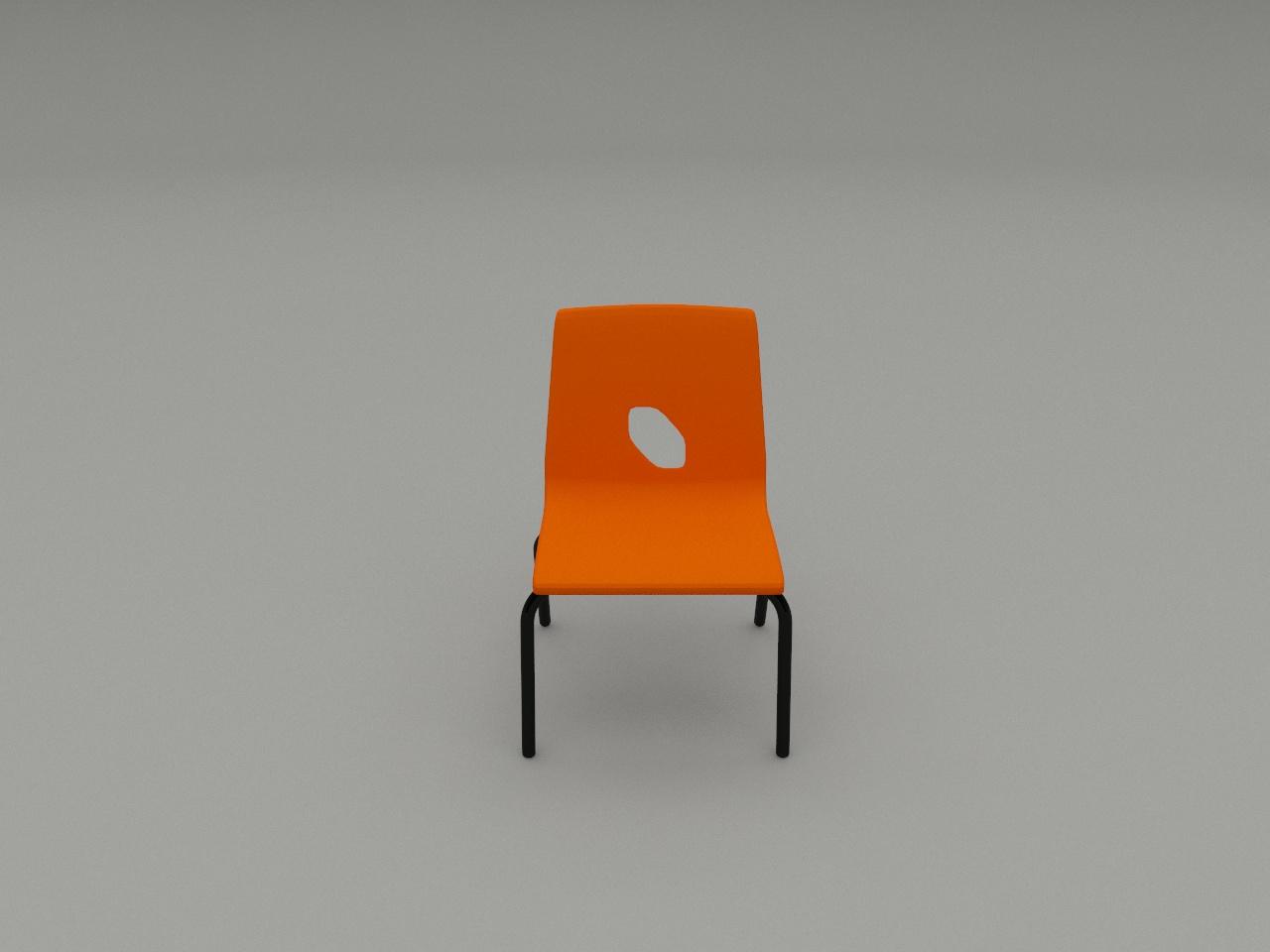 silla-kinder-concha-plastica-color-naranja