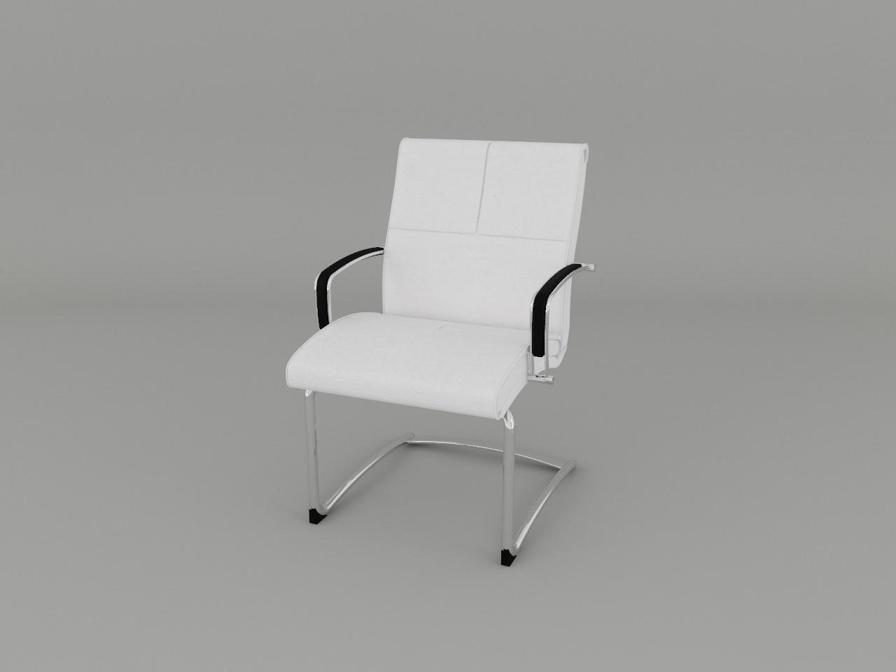 sillon-ejecutivo-de-visita-bm93-blanco-leather-touch